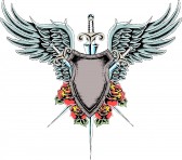 10055294-heraldic-shield-with-sword